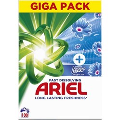 ARIEL prací prášek Touch of Lenor 100 PD  5,5 kg