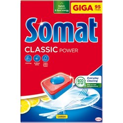 SOMAT GIGA Classic Lemon tablety do myčky 95 ks