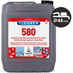 CLEAMEN 580 dezinfekce a mytí povrchů 5 l                                                                                                                                                                                                                 