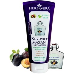 SLIVOVICE mazání s konopím 200 ml