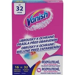 VANISH Color 32 praní ubrousky proti obarvení