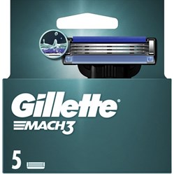 GILLETTE Mach3 hlavice  5 ks