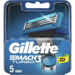 GILLETTE MACH3 Turbo hlavice 5 ks
