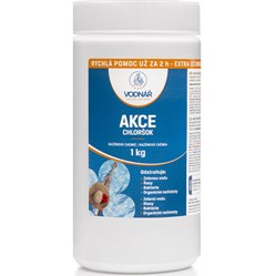 VODNÁŘ Akce chloršok chlorová dezinfekce 1 kg