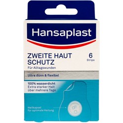 HANSAPLAST Hydrokoloidní náplast Second Skin 6 ks