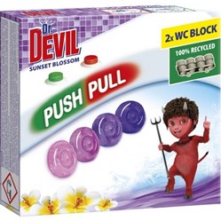 Dr. DEVIL WC Push Pull gel Sunset Blossom 2 x 20 g 