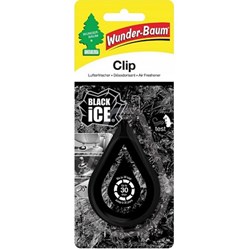 WUNDER-baum Clip Black Ice