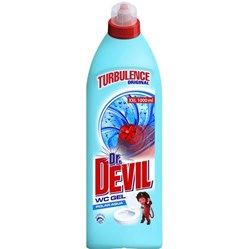 Dr. DEVIL WC gel Turbulence Polar Aqua 1 l