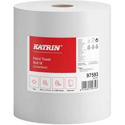 KATRIN papírové ručníky v roli MAXI 1vrstvé celulóza 300 m  (97593)    Novinka