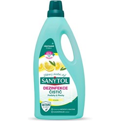 SANYTOL dezinfekce na podlahy a plochy Citrón 1 l