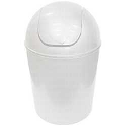 ODPADKOVÝ koš OSKAR plast bílý 7 l    0220460