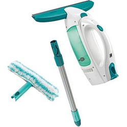 Leifheit Window Cleaner elektrický vysavač na okna s tyčí, oboustranným mopem 51003