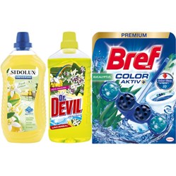 SET Sidolux Lemon 1 l (12 ks karton)                                                                                                                                                                                                                      
