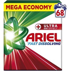 ARIEL prací prášek OXI 68 PD  3,74 kg na bílé prádlo