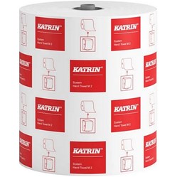KATRIN System papírové ručníky v roli 200 m, 2vrstvé, celulóza 1 role Prodej pokud možno po balení (97425)   Nové
