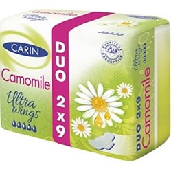 CARINE Ultra Wings DUO Kamille 2 x 9 ks