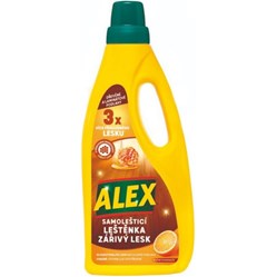 ALEX leštěnka zářivý lesk na dřevo + laminát 750 ml