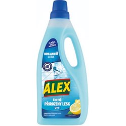 ALEX čistič extra lesk 2v1 lino, dlažba, vinyl 750 ml