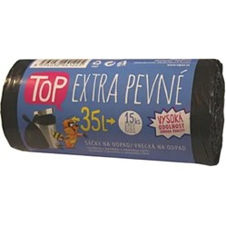 SÁČKY do koše 35 l Extra pevné 15 ks LDPE