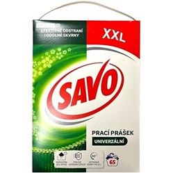 SAVO prací prášek univerzální 65 PD odstraňovač skvrn a zápachu