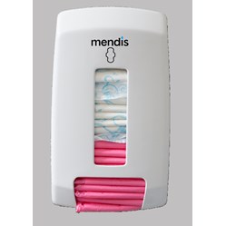 ZÁSOBNÍK na vložky barva bílá, uzamykatelný, plast                                                                                                                                                                                                        