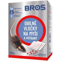 BROS obilné vločky na myši a krysy 100 g