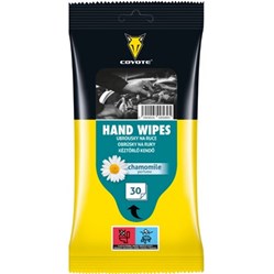 COYOTE vlhčené ubrousky čistič rukou Heřmánek 30 ks