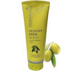 HERBAVERA Olivový krém s aloe vera 120 ml
