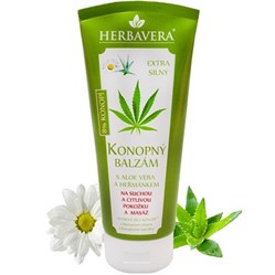 HERBAVERA konopný balzám s aloe vera 200 ml