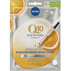 NIVEA textilní maska Q10 plus C Energy