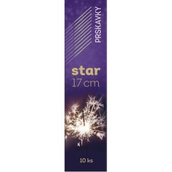 PRSKAVKY Star  17cm 10ks                                                                                                                                                                                                                                  
