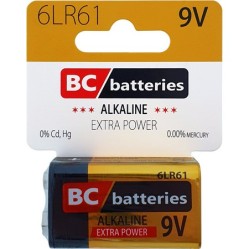 BATERIE BC 6LR61/1BP Intensive 9 V, alkalická