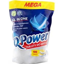 Q-POWER Tablety do myčky MEGA 100 ks/bal.