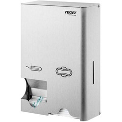 ZÁSOBNÍK na vložky a tampony, uzamykatelný, nerez    TG19124                                                                                                                                                                                              