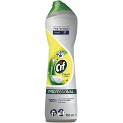 CIF Pro Formula Cream Lemon krémový čisticí prostředek 750 ml