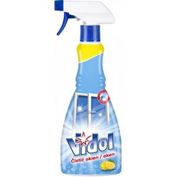 VIDOL čistič oken, skleněných ploch, zrcadel 500 ml