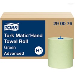 TORK MATIC Advanced papírové ručníky v roli, 2vrstvé, zelené, 150 m   120076  1 role Prodej pouze po balení