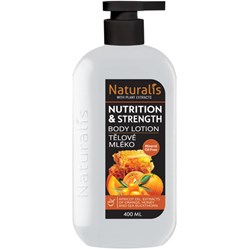 NATURALIS tělové mléko Nutrion + Strength 400 ml