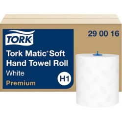 TORK MATIC Premium papírové ručníky v roli, 2vrstvé, bílé, 120 m  (290016)  1 role Prodej pouze po balení