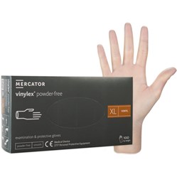 RUKAVICE vinylové bez pudru vel. XL 100 ks/bal