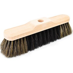 SMETÁK dřevěný nelakovaný, žíně 28,5 cm   5141/231