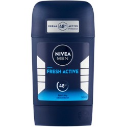 NIVEA deo tuhý FM Fresh Active 50 ml bez hliníkových solí