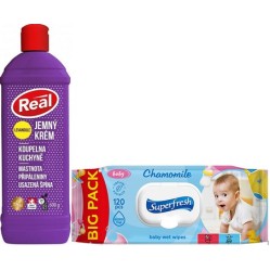 SET Real jemný Levandule 600 g (20 ks karton)                                                                                                                                                                                                             