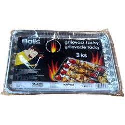 GRILOVACÍ tácky 36 x 23 cm  3 ks