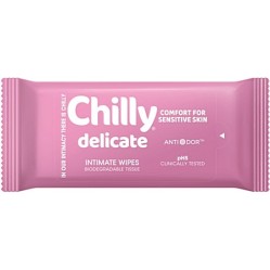 CHILLY Intimní vlhčené ubrousky Delicate 12 ks