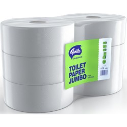 Toaletní papír JUMBO Finito 280 mm, 2vrstvý, celulóza 240 m 1 role Prodej pouze po balení