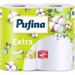 KUCHYŇSKÉ UTĚRKY Pufina Extra 2vrstvé 2 ks 2 x 20 m  (2202002)