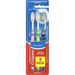 Zubní kartáček COLGATE Extra Clean medium 3 ks.