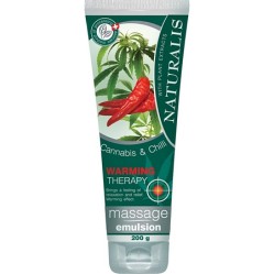 NATURALIS masážní emulze Cannabis and Chili 200 g