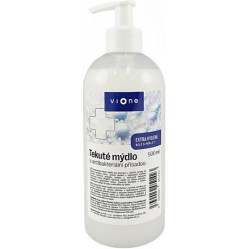VIONE Tek.mýdlo EXTRA HYGIENE antibakteriální bílé 500 ml                                                                                                                                                                                                 